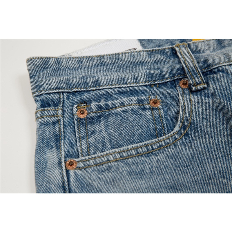 Quần Jean Ống Loe Chắp Vá Gallon Giặt Rời