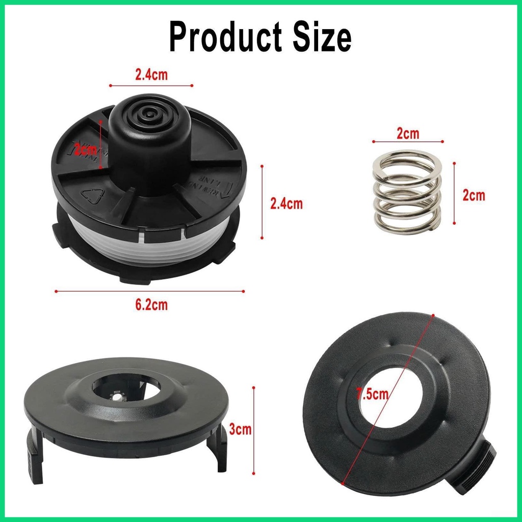 Máy Cắt Chỉ Chuyên Dụng Chất Lượng Cao 195858-1/196146Set 9 Cuộn Chỉ Nylon Hình Tròn Thông Dụng Cho Máy Bay Điều Khiển Từ Xa jiwvn