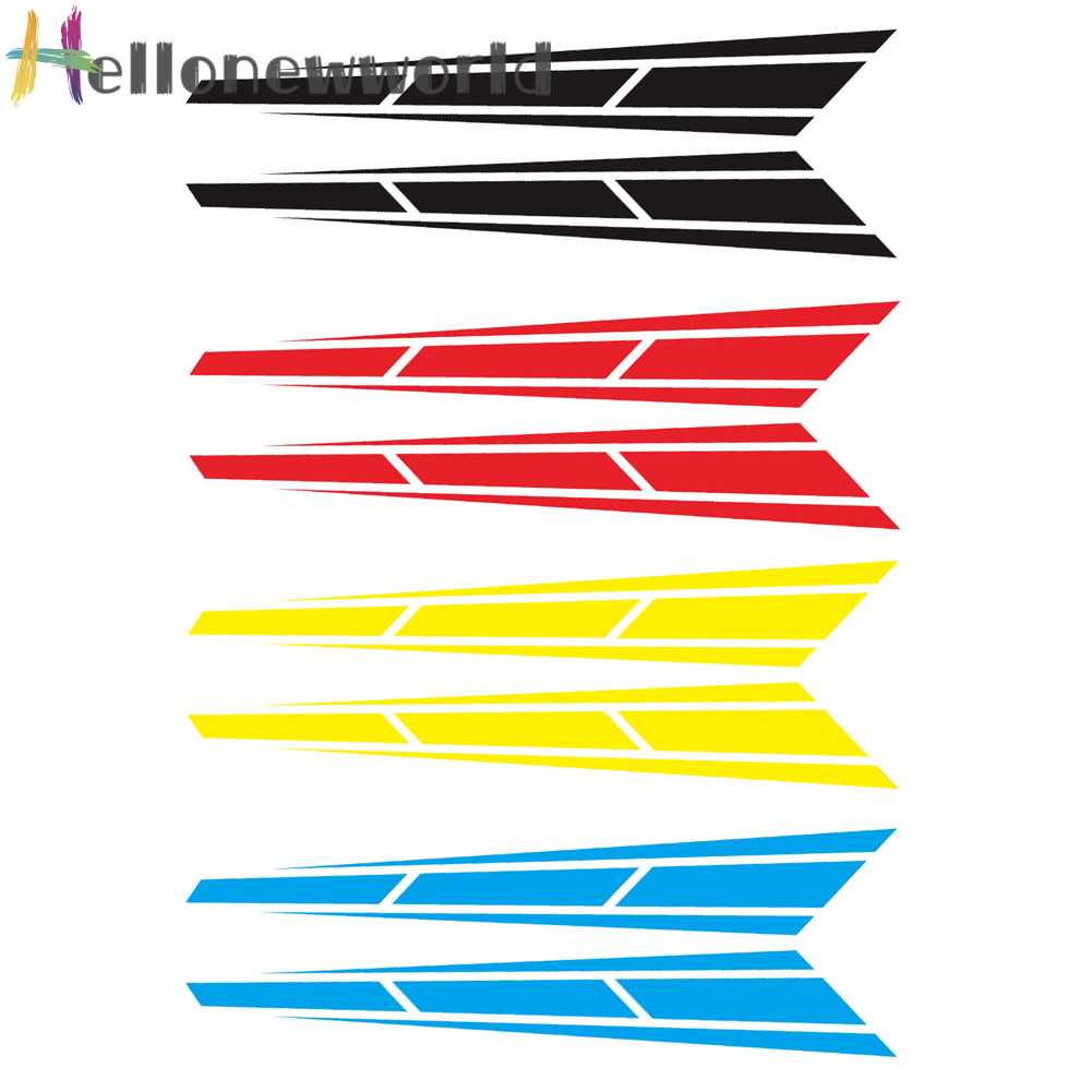 Sticker Dán Trang Trí Xe Đua Thể Thao Bằng Chất Liệu Vinyl