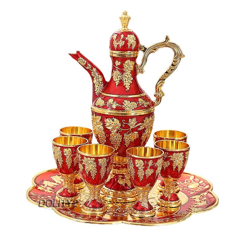 Set 2 Ấm Trà Phong Cách Châu Âu Sang Trọng Cho Tiệc Cưới