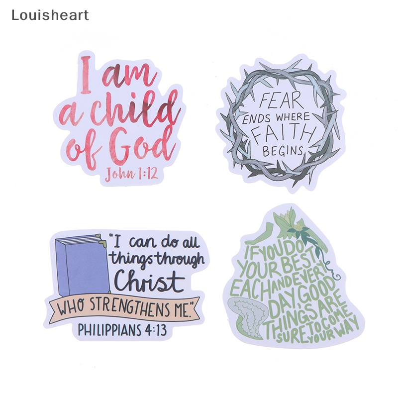Bộ 52 Miếng Dán Sticker Kinh Thánh