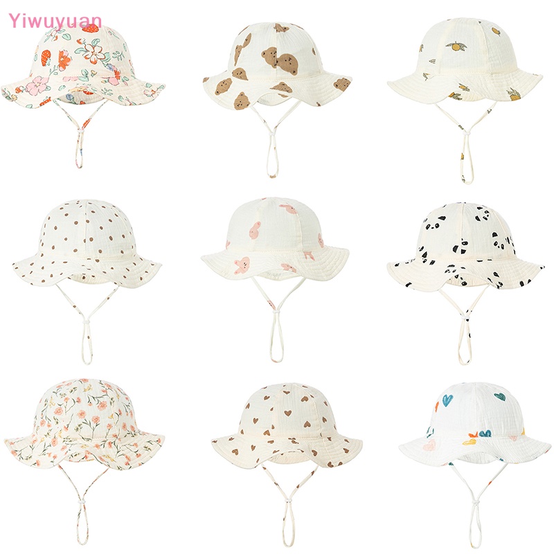 Mũ Bucket Chất Liệu Cotton In Chữ Mới Cho Bé