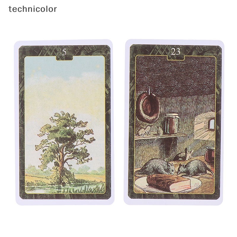 Hộp 36 Lá Bài Tarot Phiên Bản Tiếng Anh Lenormand Oracle