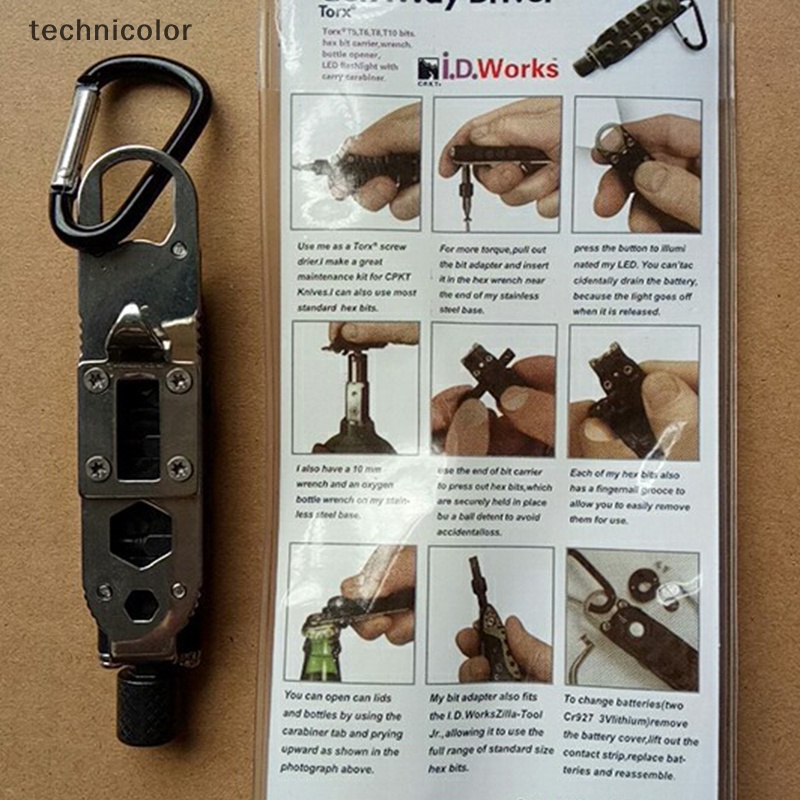 Tuốc Nơ Vít al Mini Hình Móc Khóa technicolor