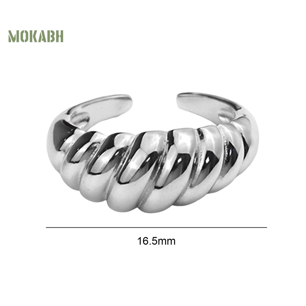 [Mới] Nhẫn Hở Điều Chỉnh Được Không Phai Phong Cách Pháp Cổ Điển Cá Tính Trang Sức Cho Nữ