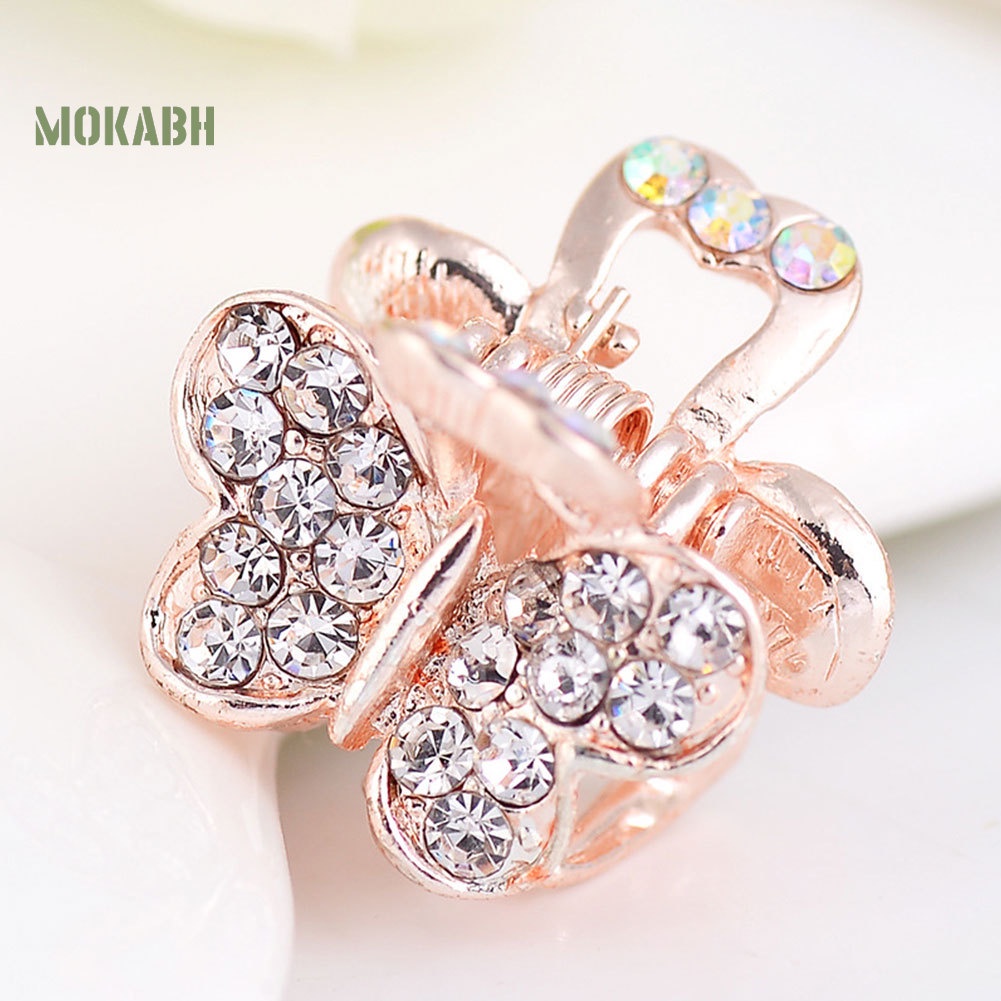 Kẹp Càng Cua Mini Hình Bướm Dễ Thương Cho Nữ