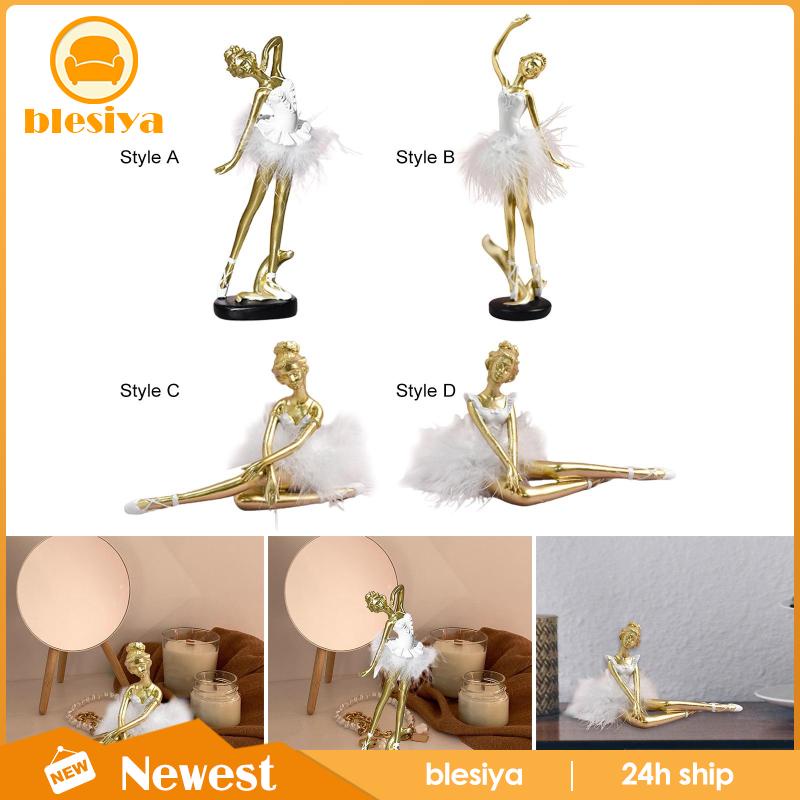 [Blesiya] Tượng Ba Lê Để Bàn Nghệ Thuật Sáng Tạo