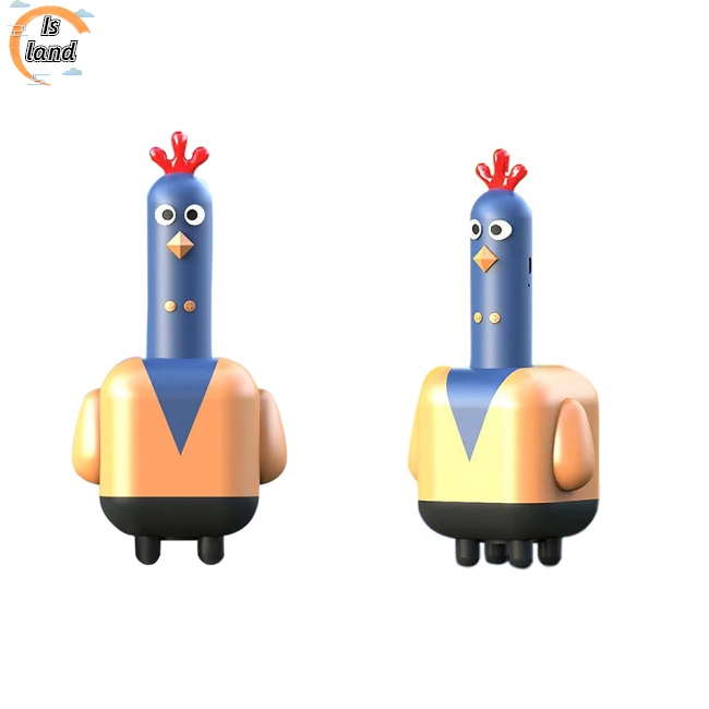 Loa Bluetooth Ak-100 Thiết Kế Hình Gà Con Dễ Thương Sáng Tạo Dùng Làm Quà Giáng Sinh