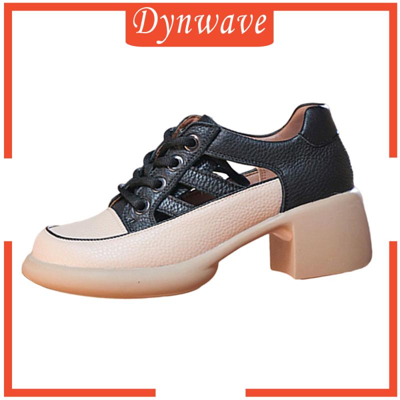 [Dynwave] Xăng đan Đế Xuồng Gọn Nhẹ Thắt Dây Đơn Giản Độc Đáo Cho Nữ