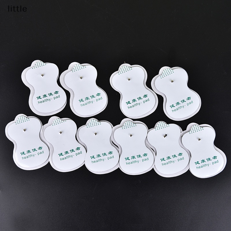 Bộ 10 Miếng Điện Phân Màu Trắng Cho Máy Massage Kỹ Thuật Số   Túi Xách Thiết Kế Đơn Giản Thời Trang Cao Cấp