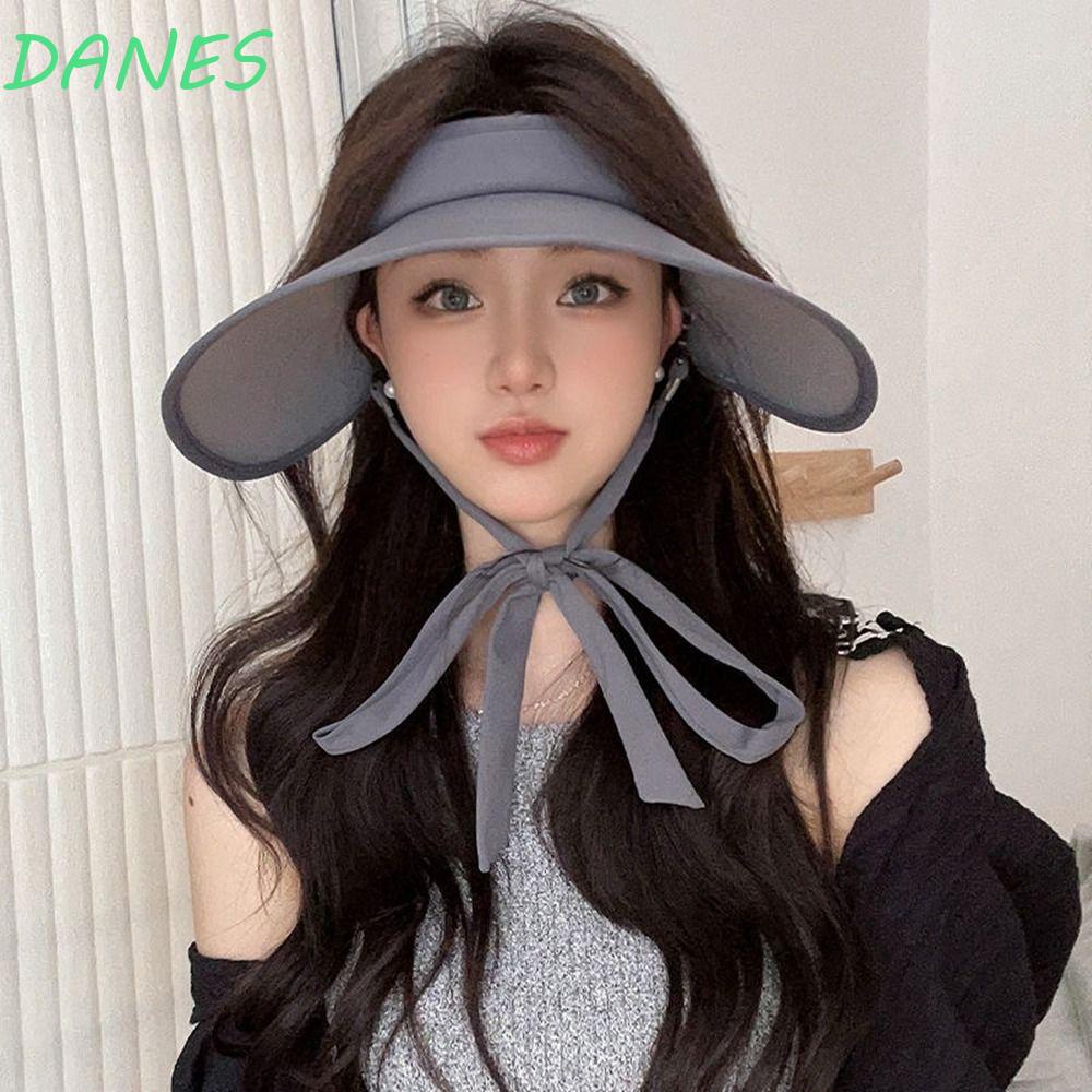 Mũ Chống Nắng Đi Biển Mùa Hè Bằng Lụa Lạnh Gấp Gọn Được Phong Cách Hàn Quốc Cho Nữ