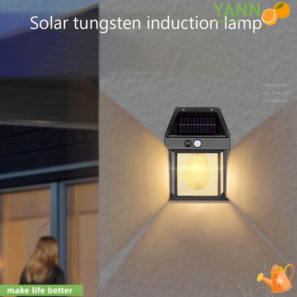 Dây Đèn Sợi Tóc Vonfram Cảm Ứng Chuyển Động Gắn Tường Sử Dụng Năng Lượng Mặt Trời Y