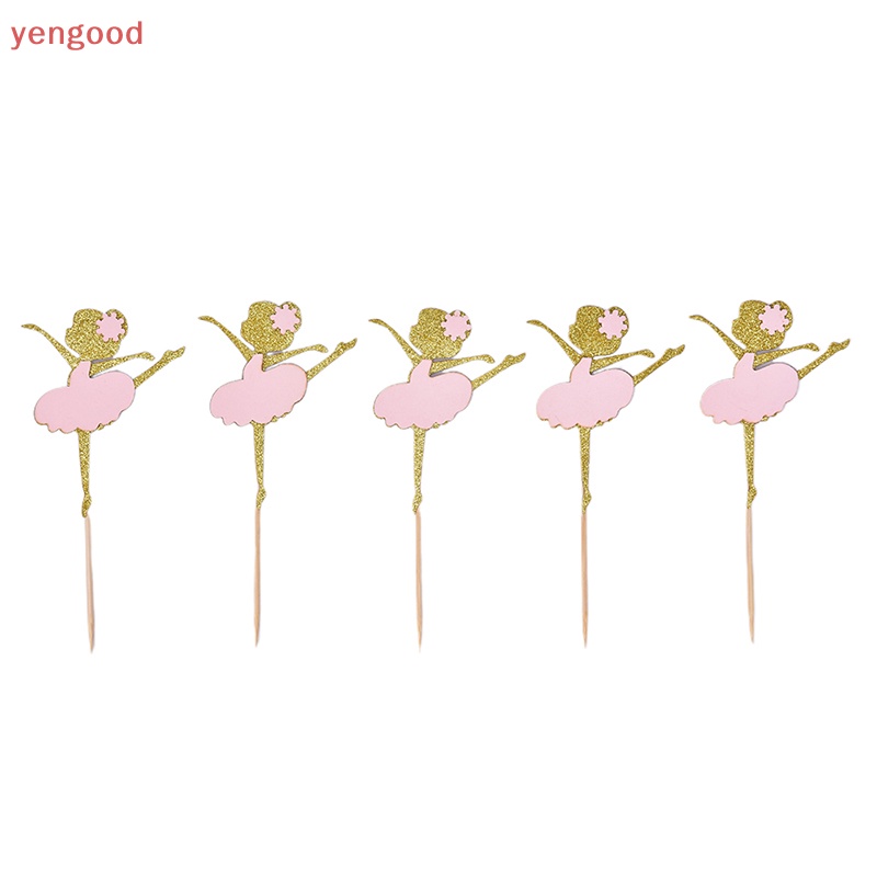 Set 10 Phụ Kiện Trang Trí Bánh Cupcake Chủ Đề Giáng Sinh Đáng Yêu