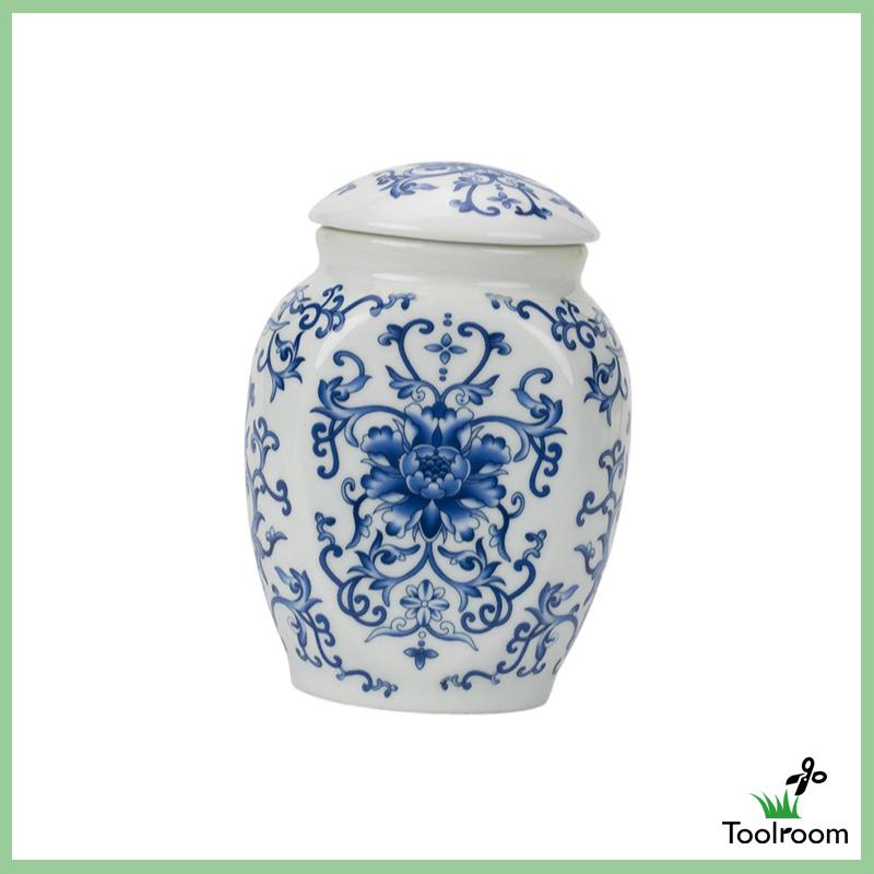 Lọ Gốm Đựng Trà Có Nắp Đậy Sắp Xếp Gọn Gàng