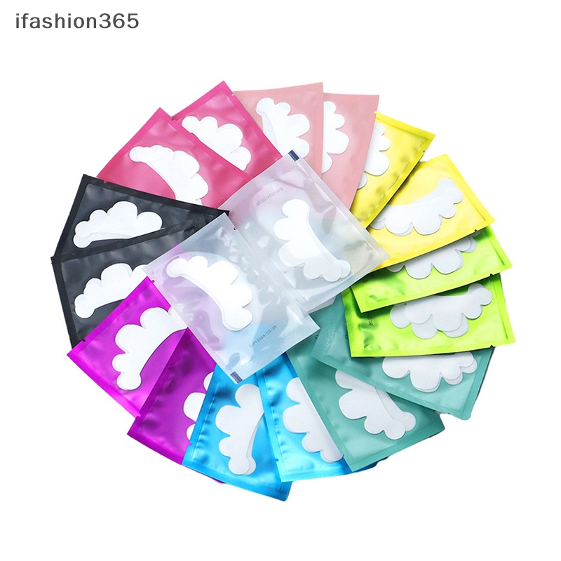 Set 50 Cặp Miếng Dán Dưới Mắt Hình Đám Mây Dùng Nối Mi ifashion365