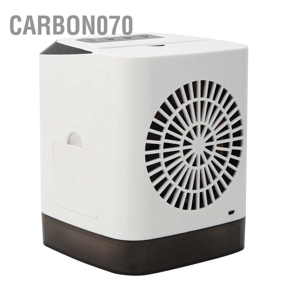 Carbon070 Quạt điều hòa di động USB Máy tạo độ ẩm làm mát không khí có đèn LED cho phòng ngủ văn tại nhà