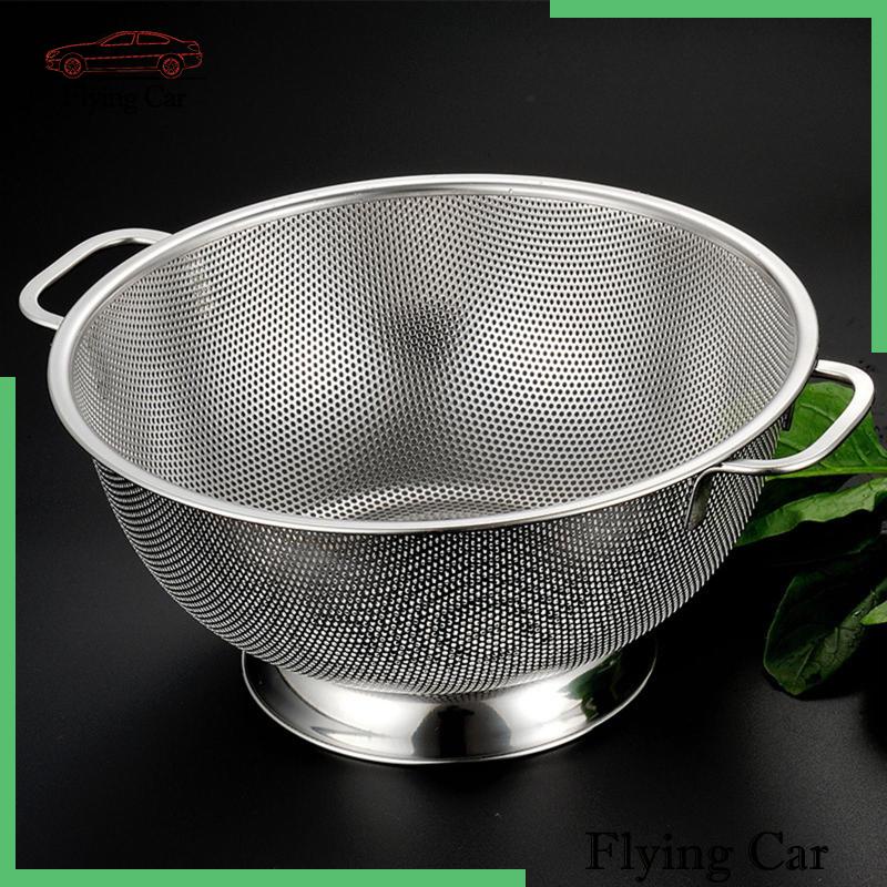 Rây Lọc Bằng Thép Không Gỉ 304 Có Tay Cầm Chống Trượt Cho Nhà Bếp Lzdjfmy2