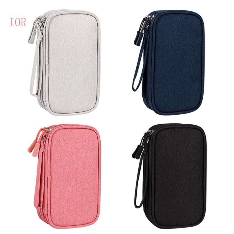 Túi Đựng Dây Cáp Sạc / Tai Nghe / Tiền Xu Chống Sốc Chống Thấm Nước Nhỏ Gọn Tiện Lợi Ke