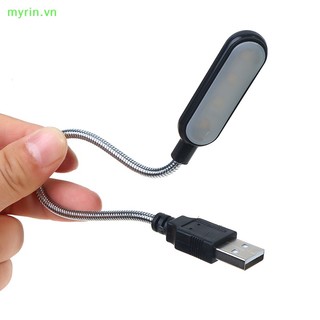 Đèn LED Đọc Sách Mini Để Bàn Cổng USB Linh Hoạt Cho PC