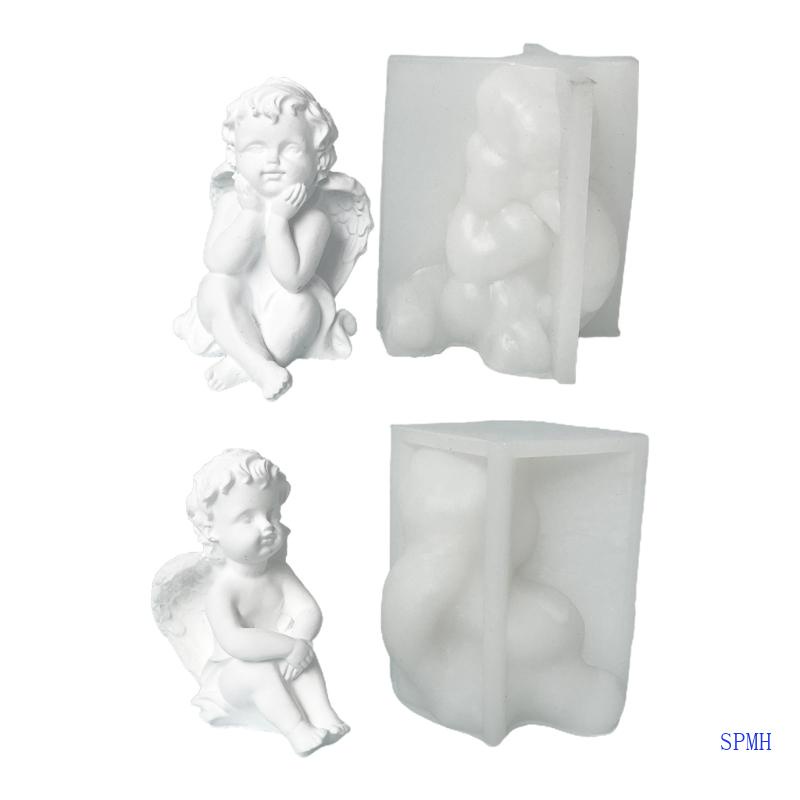 Khuôn Silicone Làm Nến 3D Hình Trụ Có Thể Tái Sử Dụng
