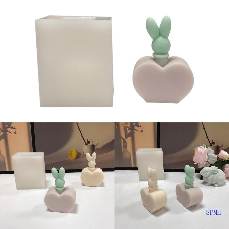 Khuôn Silicone TạO HìNh Thỏ 3D ĐộC ĐáO LàM BáNh Trang Trí