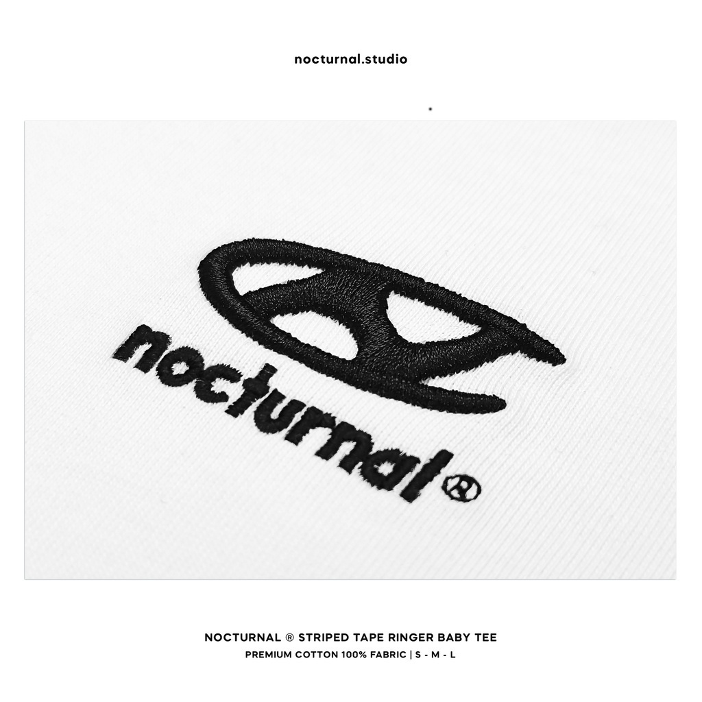 Áo Baby Tee NOCTURNAL Ringer Tee Cotton 100% Nam Nữ Unisex Local Brand- ANO2023 | BigBuy360 - bigbuy360.vn
