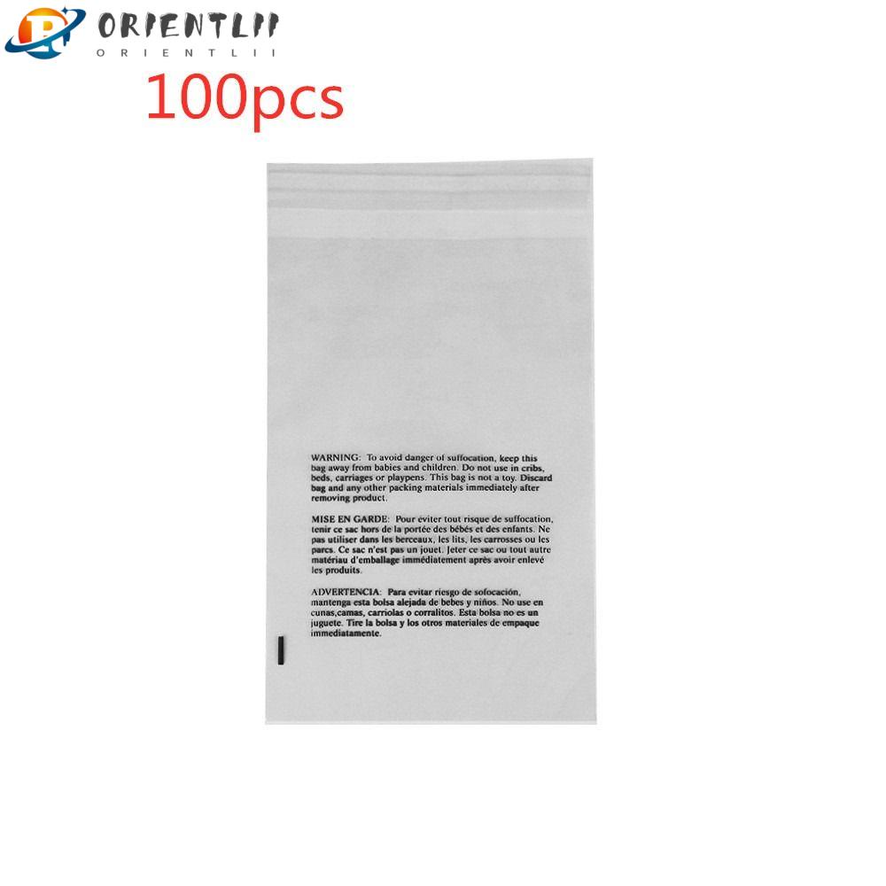 Set 100 Túi Poly Trong Suốt Đựng Bánh Quy 6 '' x 9 ''