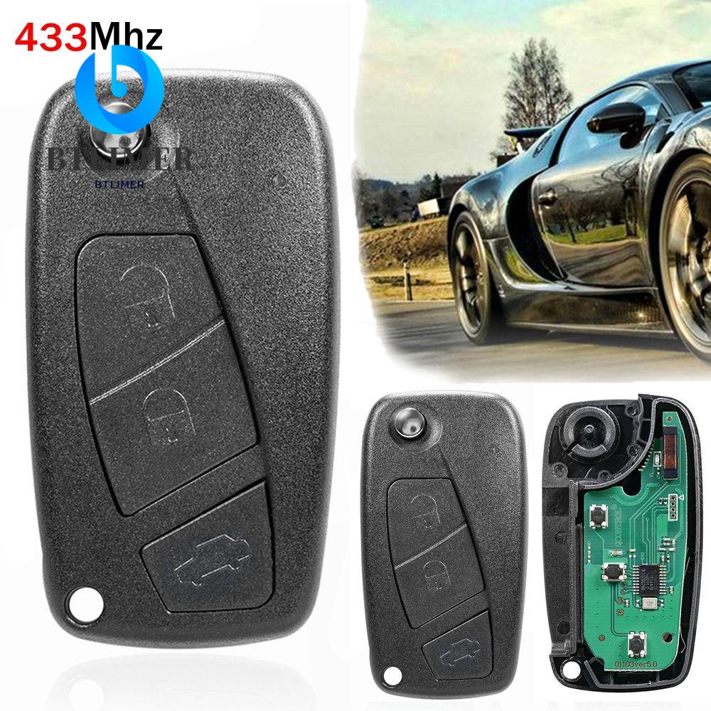 Chìa Khóa Xe Hơi Điều Khiển Từ Xa 433MHz Cho Fiat Stilo 2001-2009