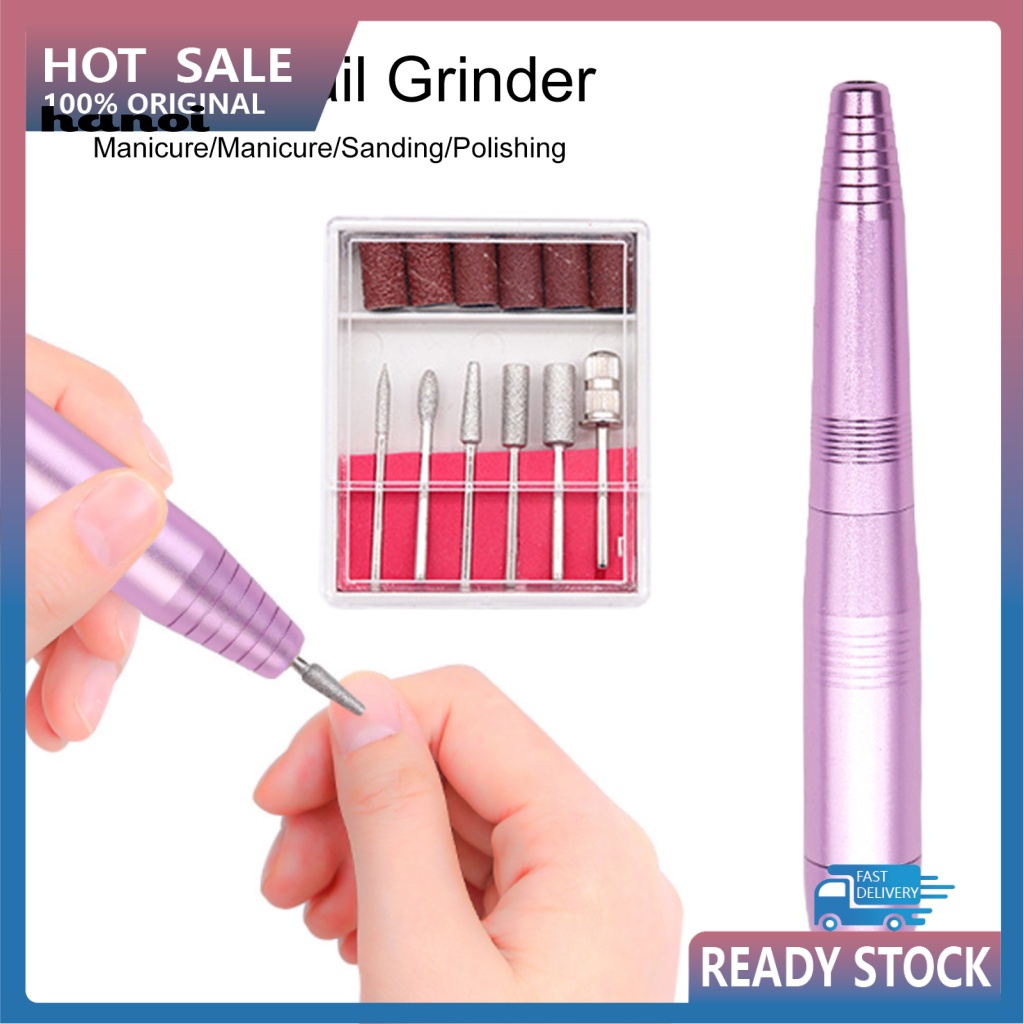 1 Bộ Máy Khoan Móng Tay 18000RPM-19000RPM Giao Diện USB Tiếng Ồn Thấp 5V / 1A Chuyên Dụng Cho Salon