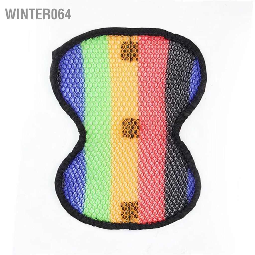 Winter064 Mũ Bảo Hiểm Xe Máy Miếng Lót Lưới Thoáng Khí 3D Chống Nhiệt Đệm Cách Nam Nữ