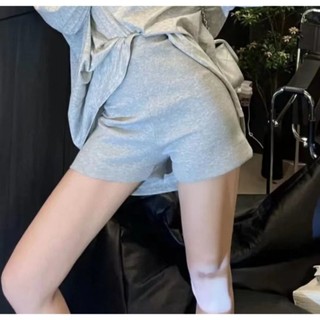 Quần Short Nữ Lưng Cao Dáng Ôm Co Dãn Thời Trang