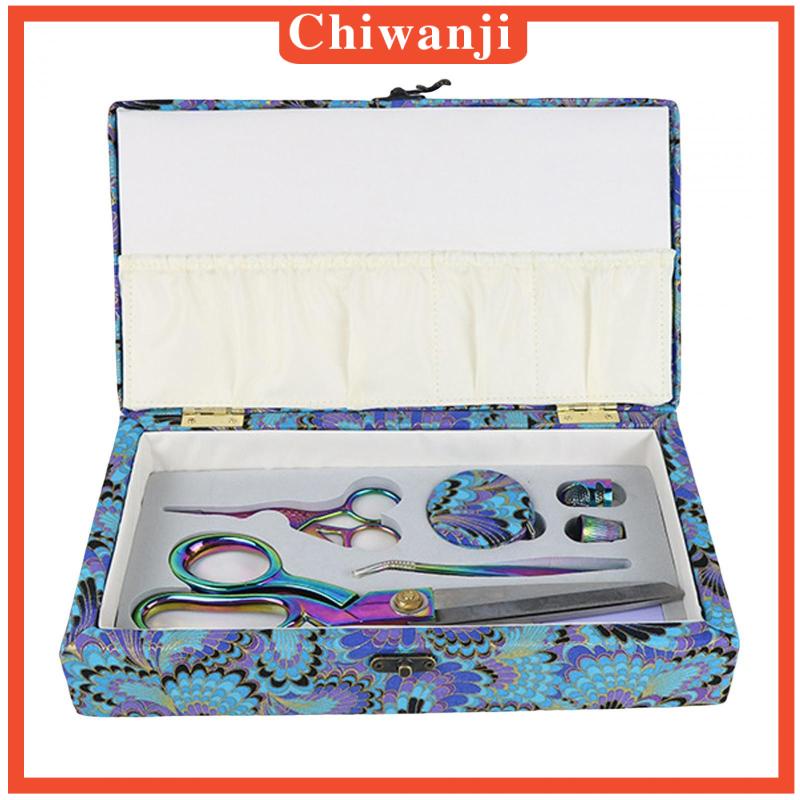 Kéo Cắt May Thủ Công [Chiwanji] Với Hộp Đựng Cho Thợ May