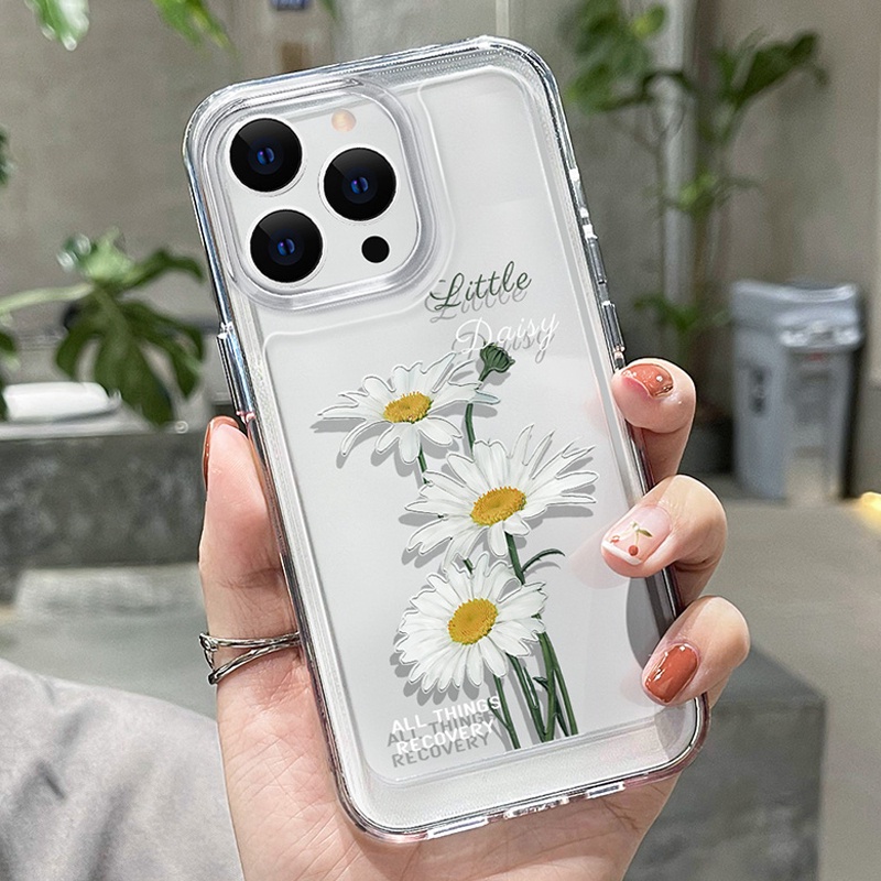 Ốp Điện Thoại  Trong Suốt Hình Hoa Tulip 6/6s/6plus,7/8plus,X/Xs/Xr/Xs max/11/12/13/14/Pro/Plus/Promax