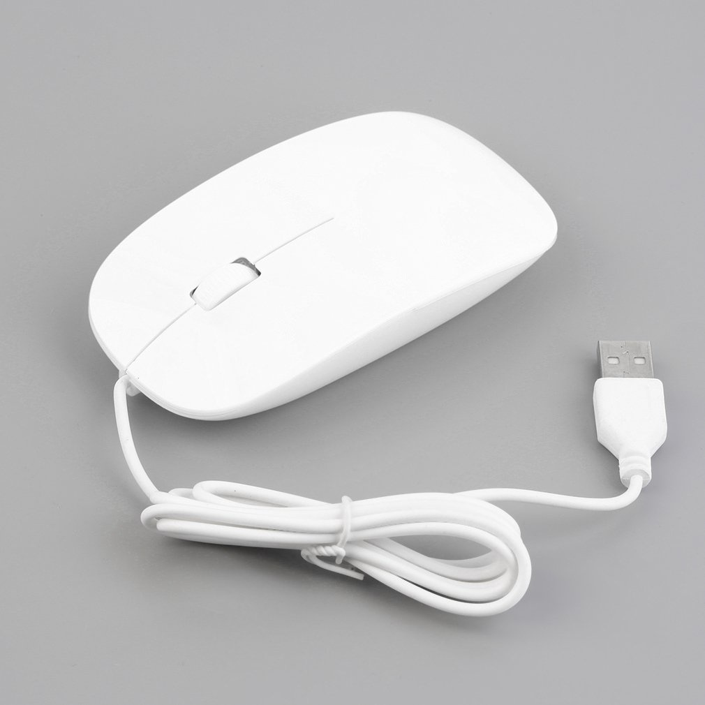 Sophisticated Optical Engine 2.4Ghz 3D 1200Dpi Wired Mouse Ultra Slim 4 Colors High Quality Mice Usb For Pc Laptop [Q/2]
