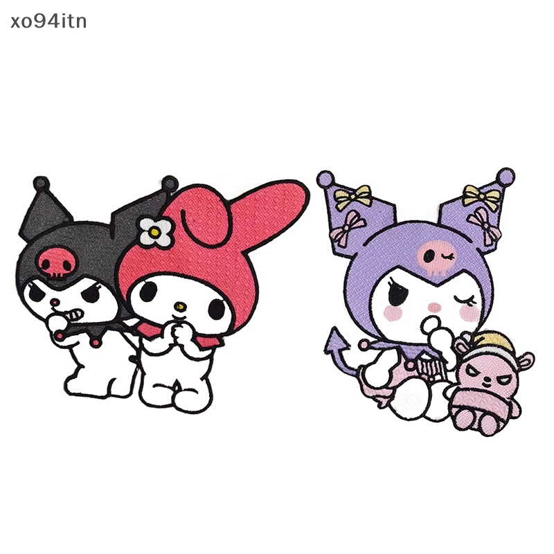 Miếng Vá Trang Trí Quần Áo Tự Làm Hình Kuromi Hoạt Hình Dễ Thương