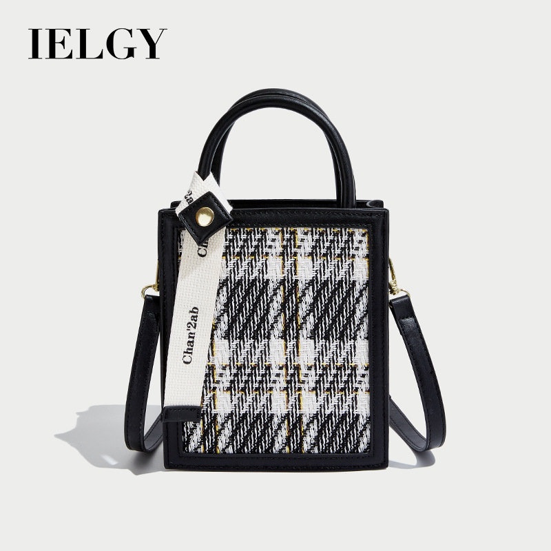 Túi Đeo Chéo Vai Họa Tiết Kẻ Sọc Thời Trang Sành Điệu Cho Nữ