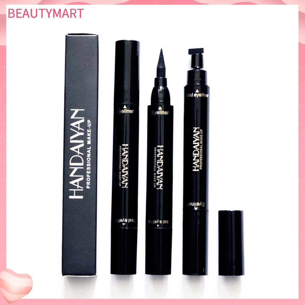 Bút Kẻ Mắt Dạng Lỏng Thiết Kế Hai Đầu Màu Đen Quyến Rũ