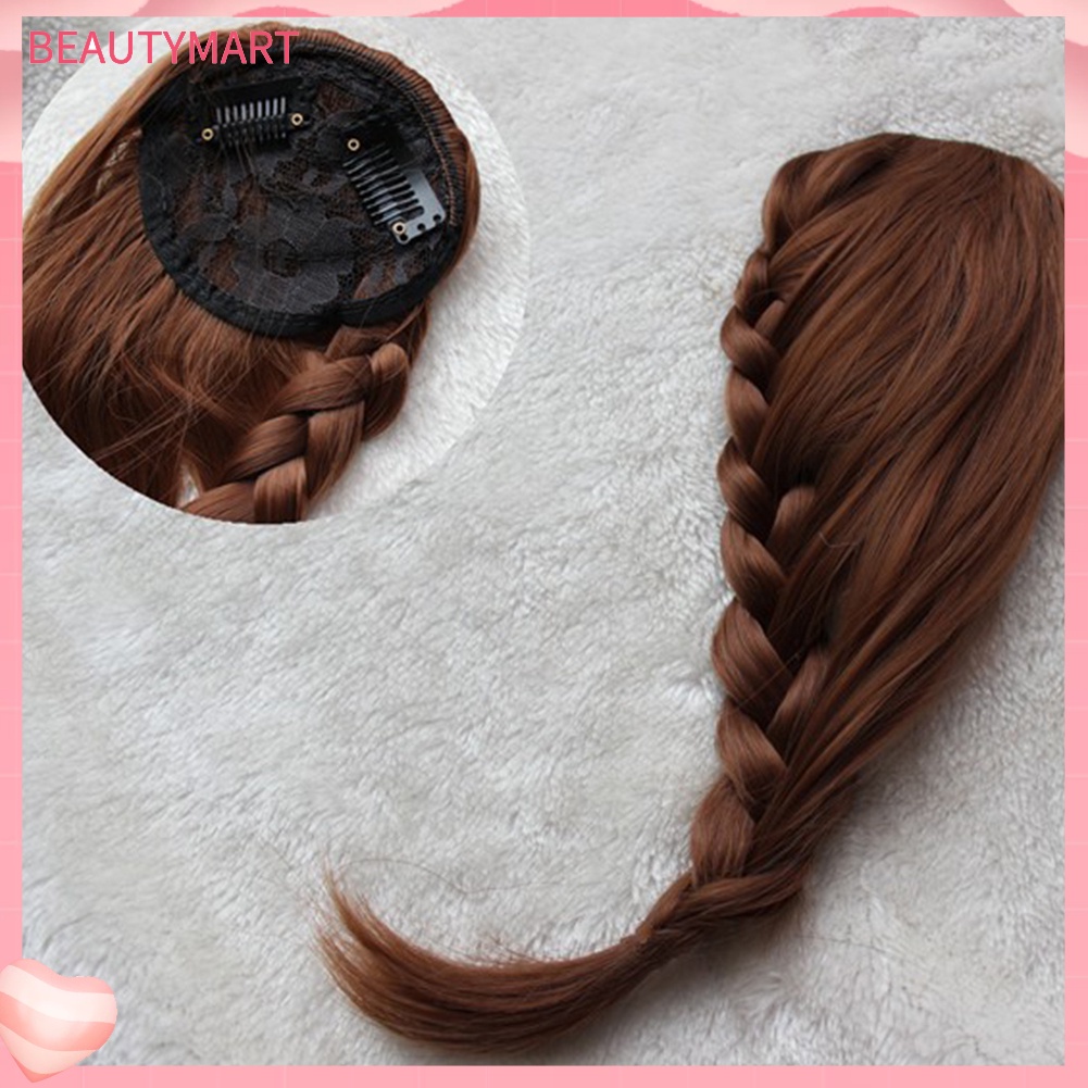 [beautymart] Tóc Giả Thắt Bím Kiểu Xương Cá Thủ Công Cho Cô Dâu