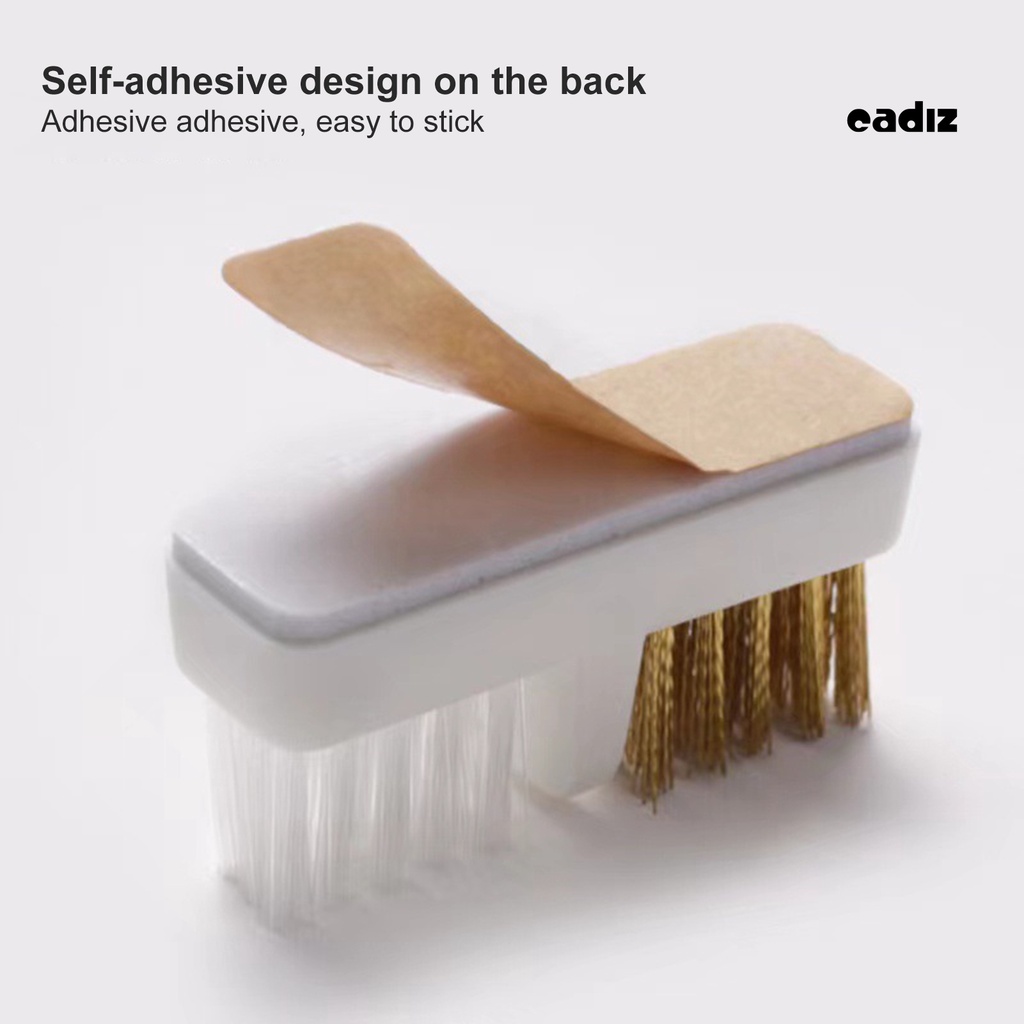 Cọ Đánh Bóng Móng Tay Hai Đầu Bằng Sợi Thép Chống Chảy Xệ Có Thể Tái Sử Dụng