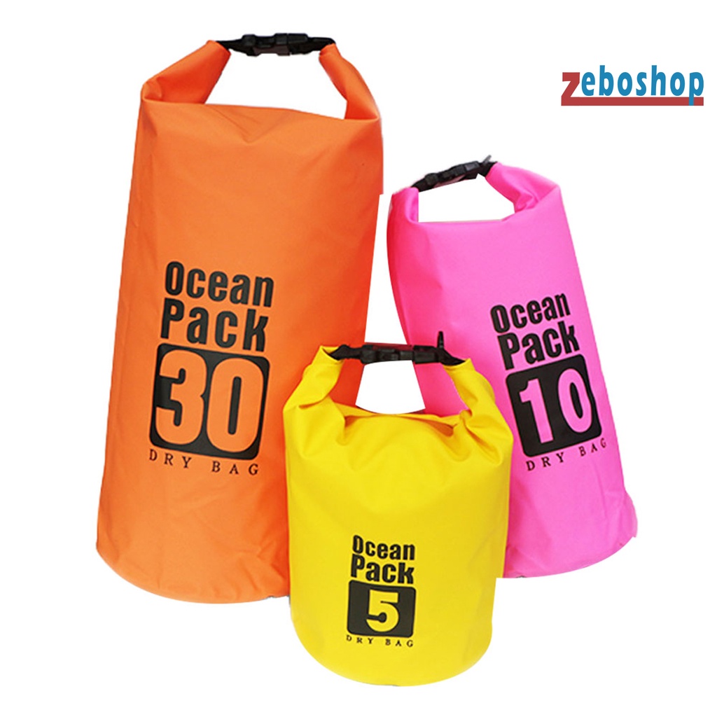 Túi Khô Du Lịch Chống Thấm Nước, Dung Tích 5 / 10 / 15 / 20 / 30L
