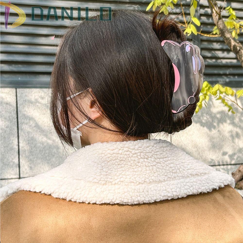 Danilo Kẹp Tóc Đuôi Ngựa Hình Thỏ / Cá Mập Dễ Thương Sáng Tạo Cá Tính Dành Cho Bạn Nữ