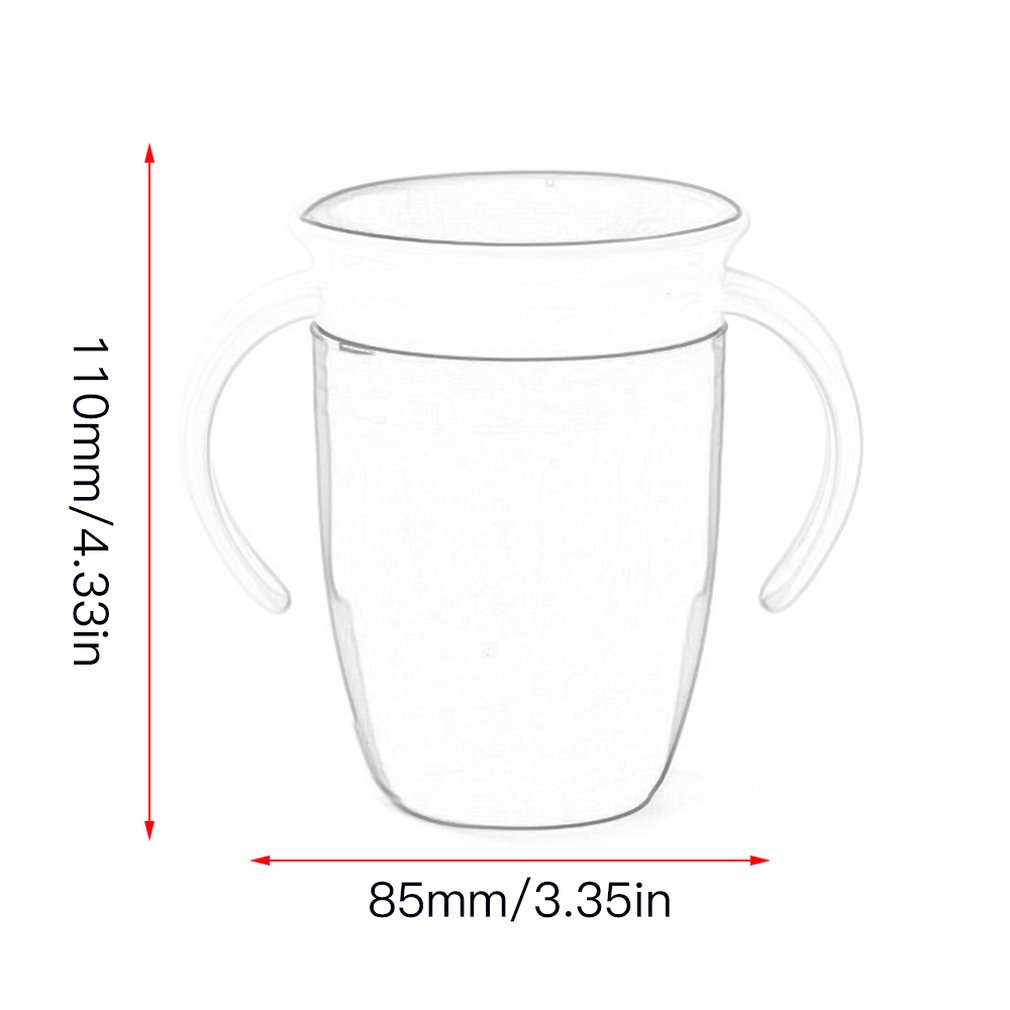 =Christmas=Kids Leakproof Drinking Cup Anti Smashing Learning Leakproof Drinking Cups