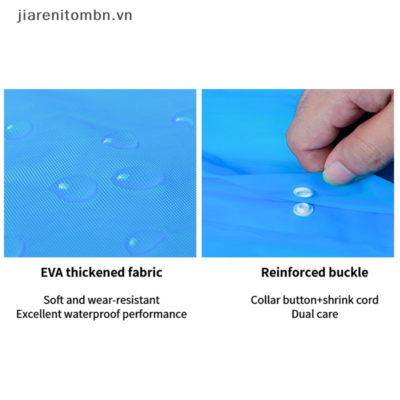 Jiarenitombn Áo Mưa Dày Dặn Chống Thấm Nước Có Thể Phân Hủy Cho Nam Và Nữ vn