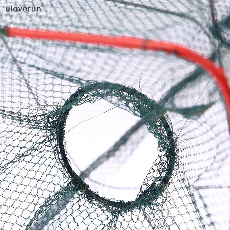 Lồng Lưới Bắt Cá Bằng Sợi Nylon Và Thép Có Thể Gấp Gọn Tiện Lợi vn