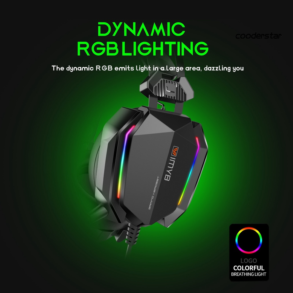 Tai Nghe Chụp Tai A32 Âm Thanh Siêu Trầm Có Đèn RGB Cổng USB 3.5mm Kèm Mic Cho Máy Tính