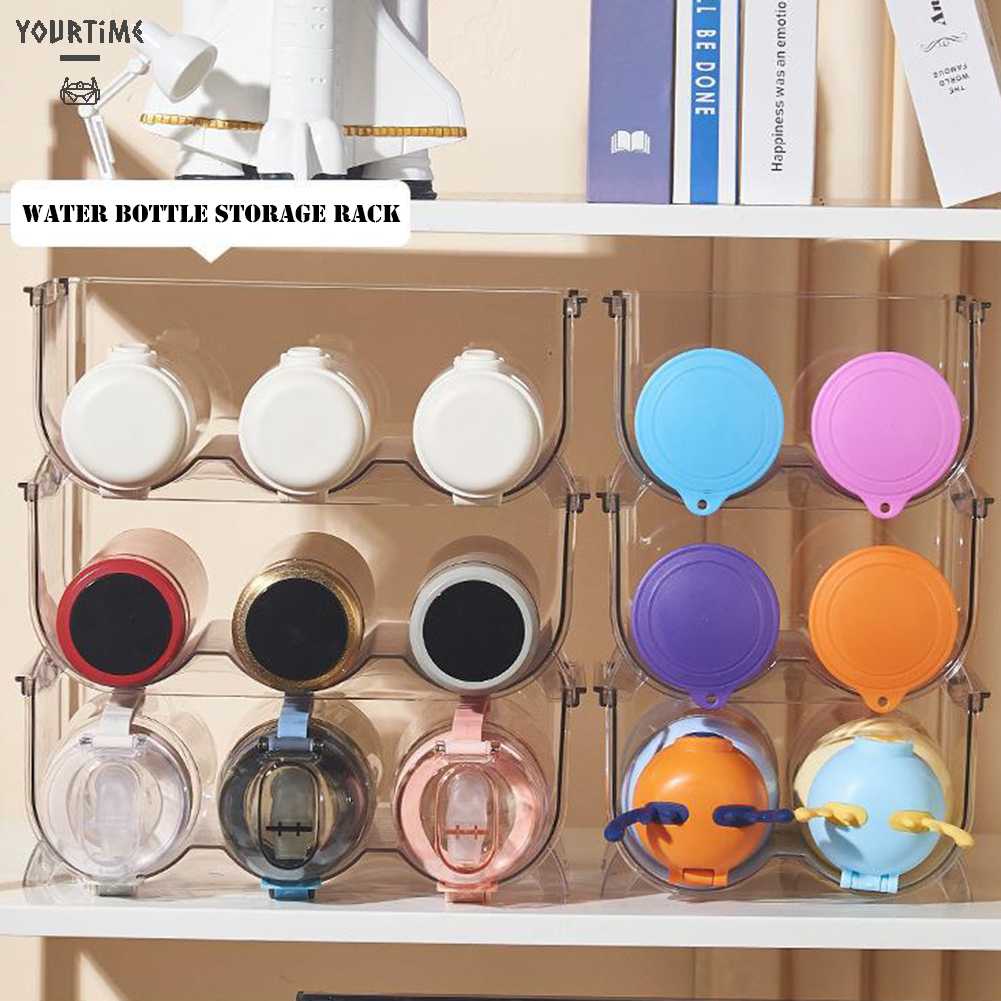 Giá Đựng Chai Nước Nhỏ Gọn Có Thể Tái Sử Dụng Cho Nhà Bếp