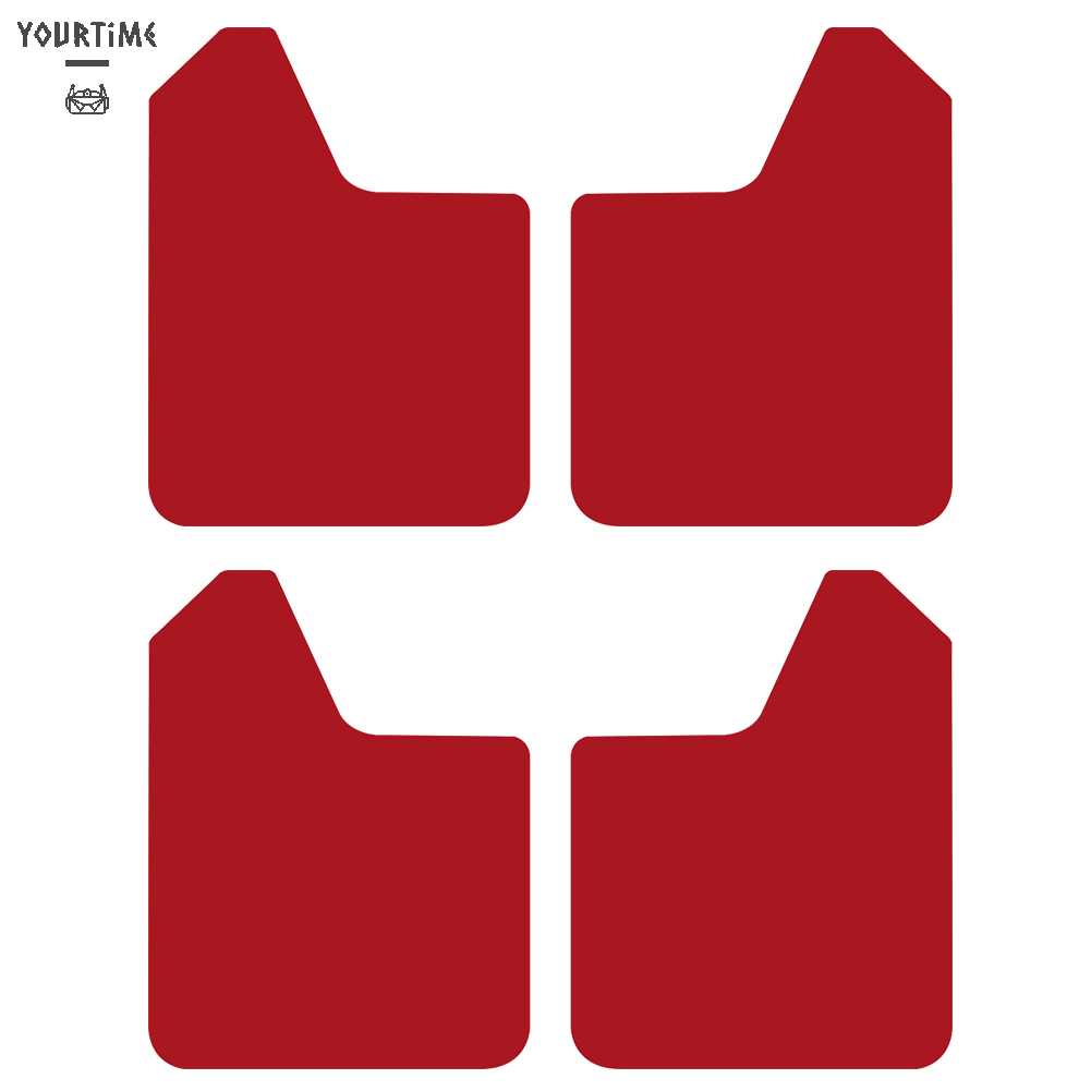 FENDER Set 4 Tấm Chắn Bùn Chuyên Dụng Cho Xe Hơi