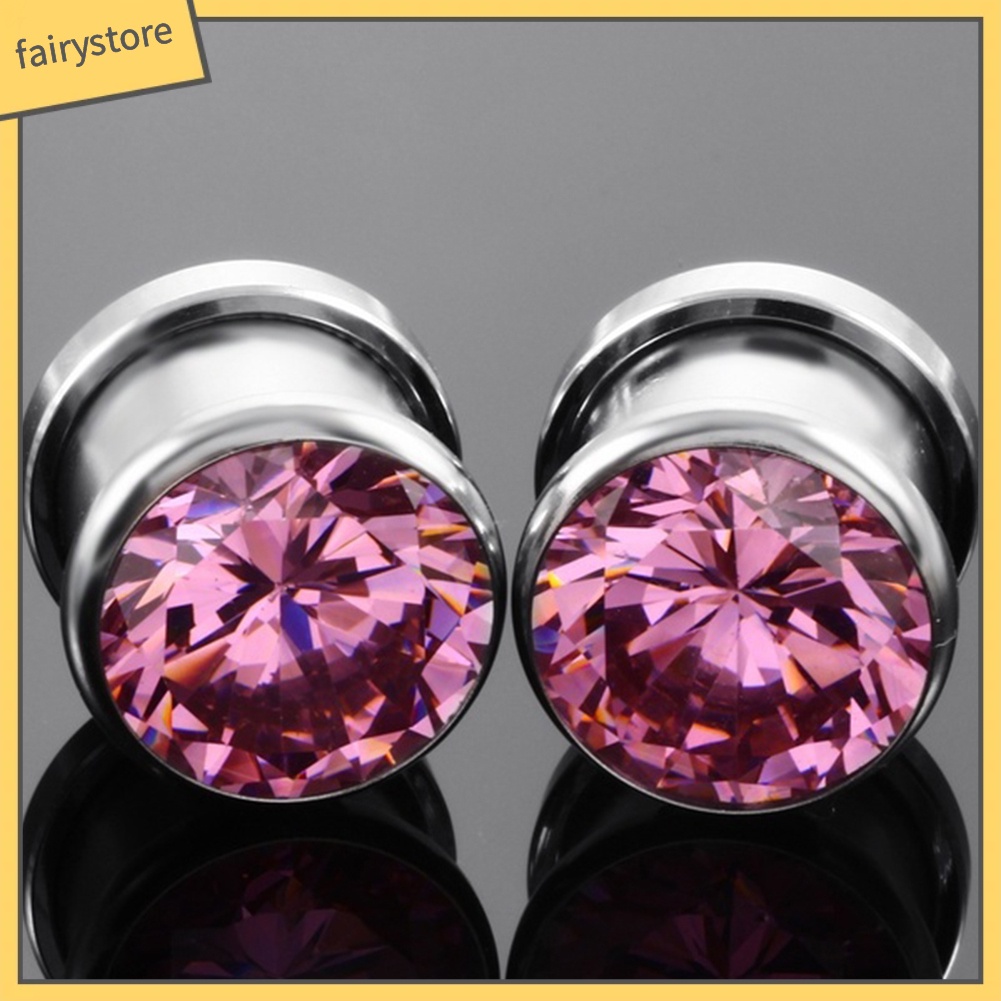 Khuyên Nong Tai Đính Đá Zircon Thời Trang