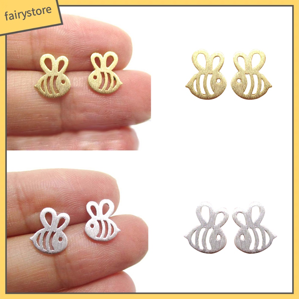 Bông Tai Hình Chú Ong Dễ Thương Dành Cho Nữ