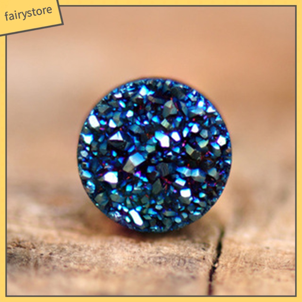 1 Đôi Bông Tai Dạng Kẹp Mạ Điện Sáng Bóng Không Đau Thời Trang Dành Cho Nam Nữ